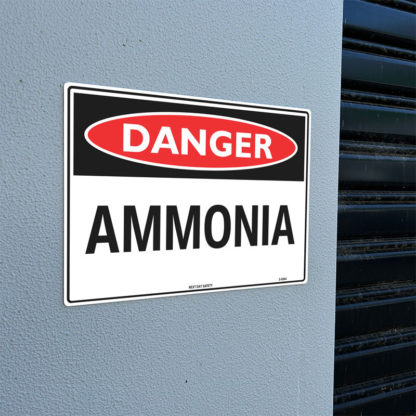 Danger Ammonia Sign - Image 2