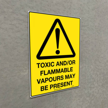 Warning Toxic And/Or Flammable Vapours May Be Present - Image 2
