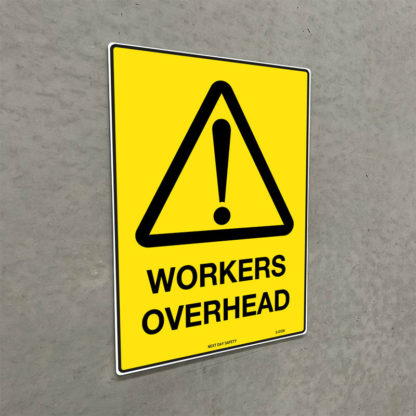 Warning Workers Overhead Sign - Image 2