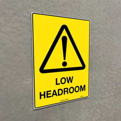 Warning Low Headroom Sign - Image 2