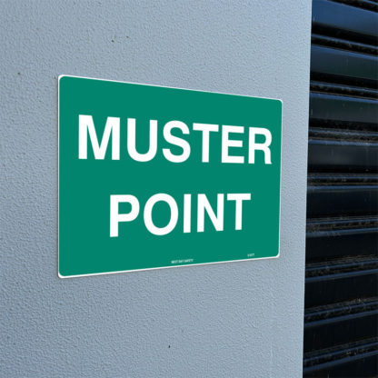 Muster Point Sign - Image 2