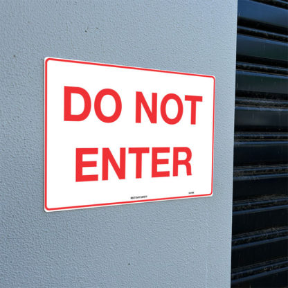 Do Not Enter Prohibition Sign - Image 2