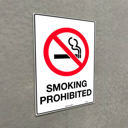 Smoking Prohibited Prohibition Sign - Image 2