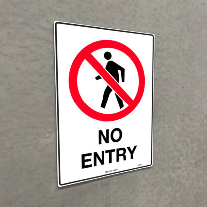 No Entry Prohibition Sign - Image 2