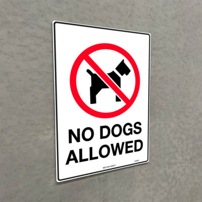 No Dogs Allowed Prohibition Sign - Image 2