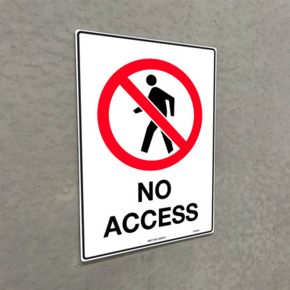 No Access Prohibition Sign - Image 2