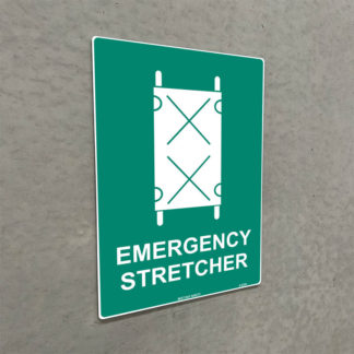 Stretcher Location Sign - Next Day Safety