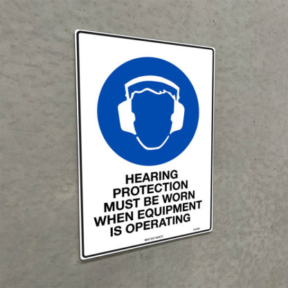 Hearing Protection Must Be Worn When Equipment Is Operating - Image 2