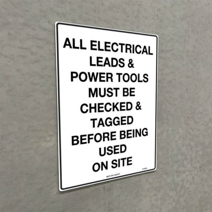 Electrical Safety Notice Sign - Image 2