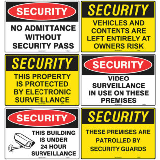 Security Signs