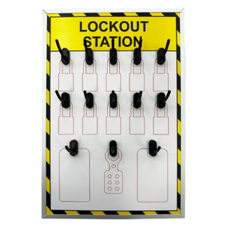 13 Hook Lockout Shadow Board