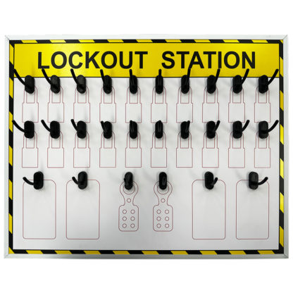 26 Hook Lockout Shadow Board