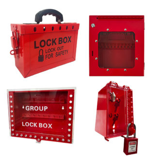 Group Lockout Lock Boxes