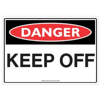 Danger Keep Off Safety Sign