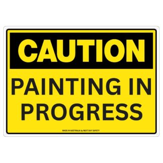 Caution Painting In Progress Sign