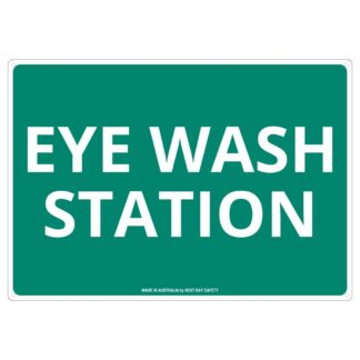 Eye Wash Station Sign for Workplace Safety