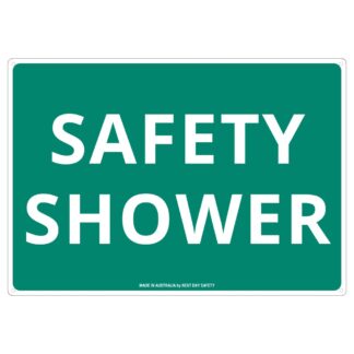 Safety Shower Sign - Clearly Identify Emergency Shower Locations
