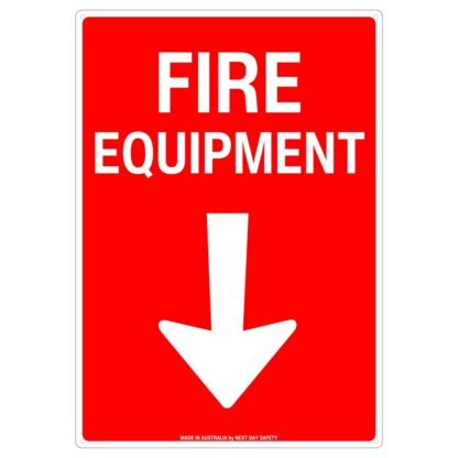 Directional Fire Signage Layout Examples Fire Equipment Directional Sign - Next Day Safety