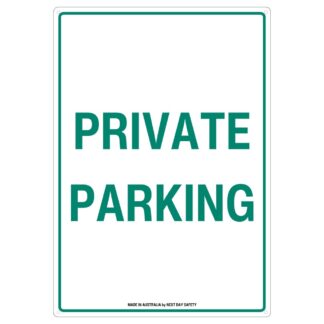 Private Parking Sign