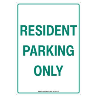 Resident Parking Only Sign for Residential Areas