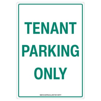Tenant Parking Only Sign For Private Carparks