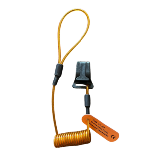 Hard Hat Coiled Lanyard