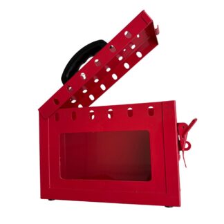 Group Lock Box With Transparent Window