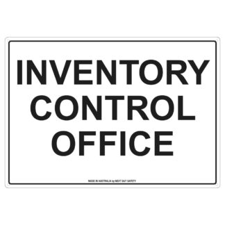 Inventory Control Office Sign